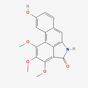 molecular formula C18H15NO5 B1243708 Stigmalactam 