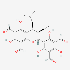 molecular formula C26H28O10 B1243717 sideroxylonal C 