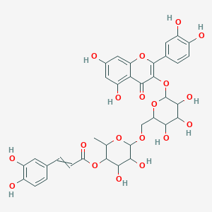 Quercetin 3-Caffeylrobinobioside