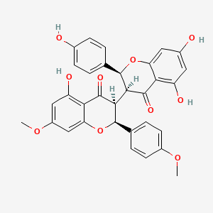 molecular formula C32H26O10 B1243742 Chamaejasmenin D 