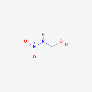 molecular formula CH4N2O3 B1243765 Hydroxymethylnitramine CAS No. 62839-44-5
