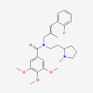 molecular formula C27H35FN2O4 B12437760 VUF11207 