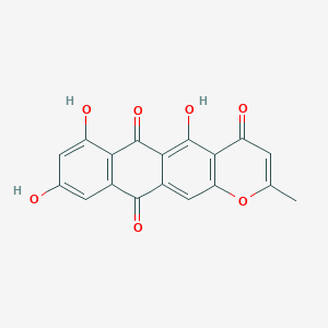 molecular formula C18H10O7 B1243781 Topopyrone D 