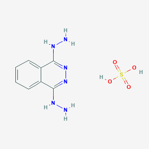 molecular formula C8H12N6O4S B124380 Dihydralazine sulfate CAS No. 7327-87-9