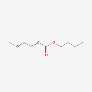 molecular formula C10H16O2 B12438376 (2E,4E)-hexa-2,4-dienoic acid butyl ester 