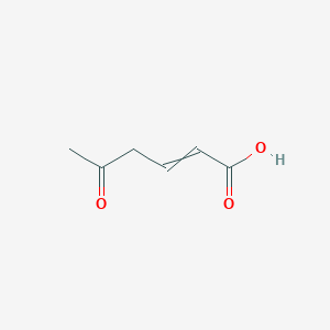 molecular formula C6H8O3 B12438527 5-Oxohexenoic acid 