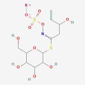 molecular formula C11H18KNO10S2 B12438572 Epiprogoitrin potassium salt 