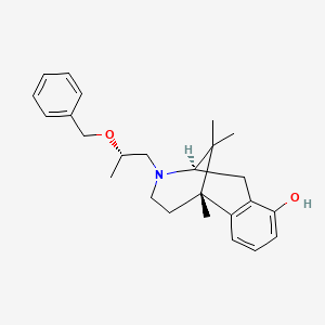 molecular formula C25H33NO2 B1243859 Crobenetine CAS No. 221019-25-6