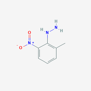 molecular formula C7H9N3O2 B12438796 (2-Methyl-6-nitrophenyl)hydrazine 