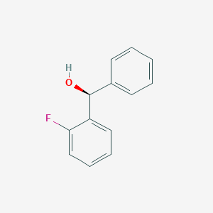 molecular formula C13H11FO B124388 (S)-(2-fluorophenyl)(phenyl)methanol CAS No. 146324-43-8