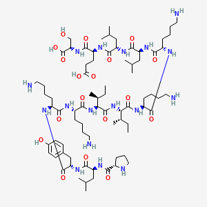 molecular formula C76H133N17O18 B12438845 Platelet Factor 4 (58-70), human 