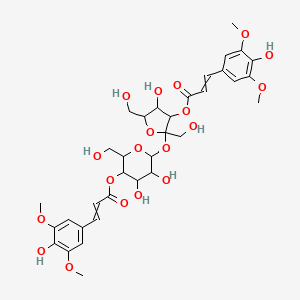 molecular formula C34H42O19 B12438851 Sibiricose A4 