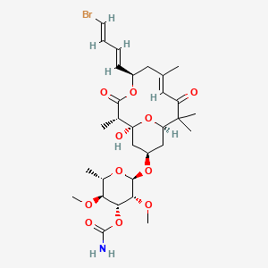molecular formula C30H44BrNO11 B1243890 Wlcffjmawfmkph-gdybyufisa- 