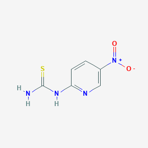 molecular formula C6H6N4O2S B12438917 (5-Nitro-pyridin-2-yl)-thiourea 