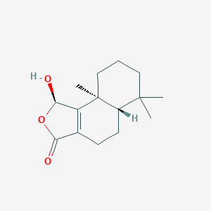 molecular formula C15H22O3 B1243906 Valdiviolide 