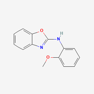 molecular formula C14H12N2O2 B12439077 N-(2-methoxyphenyl)benzo[d]oxazol-2-amine 