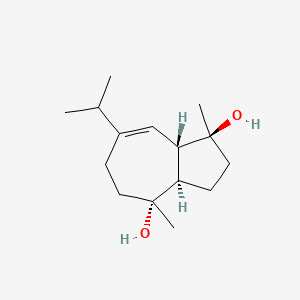 molecular formula C15H26O2 B1243908 Alismoxide 