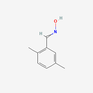 molecular formula C9H11NO B12439211 N-[(2,5-Dimethylphenyl)methylidene]hydroxylamine CAS No. 202522-21-2