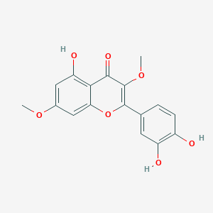 molecular formula C17H14O7 B124393 3,7-Di-O-methylquercetin CAS No. 2068-02-2