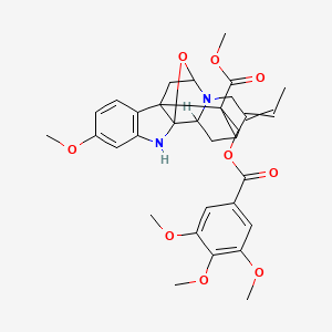 molecular formula C32H36N2O9 B12439374 Rauvoyunine C 