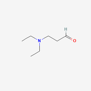 molecular formula C7H15NO B12439380 3-(Diethylamino)propanal CAS No. 89855-08-3