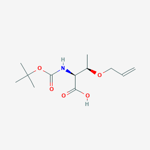 molecular formula C12H21NO5 B12439560 Boc-Thr(Allyl)-OH 