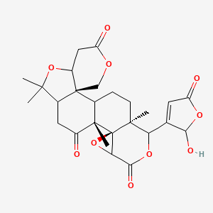 molecular formula C26H30O10 B12439573 Limonexin; Shihulimonin A 