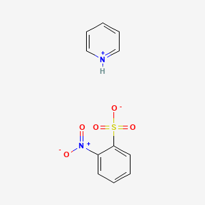 molecular formula C11H10N2O5S B12439736 Pyridiniumm-nitrobenzenesulfonate 