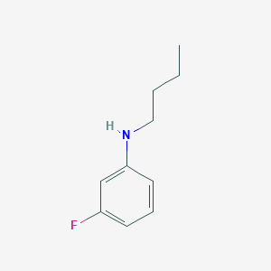 molecular formula C10H14FN B12439739 N-butyl-3-fluoroaniline 