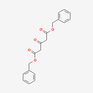 molecular formula C19H18O5 B12439797 Dibenzyl 3-oxopentanedioate 