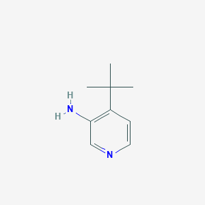 molecular formula C9H14N2 B12439808 4-Tert-butylpyridin-3-amine 