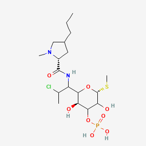 molecular formula C18H34ClN2O8PS B12439834 Clindamycin 3-PhosphateDISCONTINUED 