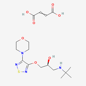 molecular formula C17H28N4O7S B12439992 Timoptic 