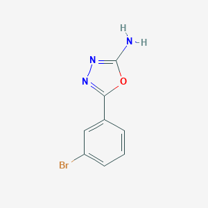 5-(3-Bromophenyl)-1,3,4-oxadiazol-2-amine