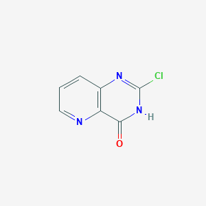 molecular formula C7H4ClN3O B12440006 2-Chloropyrido[3,2-d]pyrimidin-4-ol 