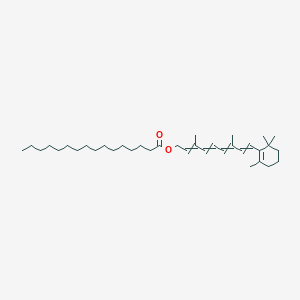 molecular formula C36H60O2 B12440089 Retinyl (palmitate) 