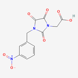 molecular formula C12H9N3O7 B1244033 D77VNR6RKH CAS No. 128043-99-2