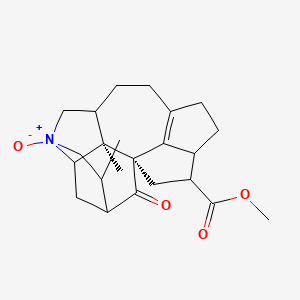 molecular formula C23H31NO4 B12440342 Calyciphylline A 