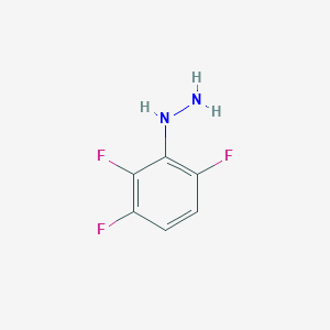 molecular formula C6H5F3N2 B12440440 (2,3,6-Trifluorophenyl)hydrazine CAS No. 4920-37-0