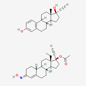 molecular formula C43H55NO5 B1244045 Tri-sprintec CAS No. 79871-54-8