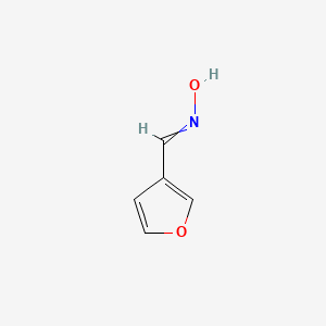molecular formula C5H5NO2 B12440482 (E)-N-(Furan-3-ylmethylidene)hydroxylamine 