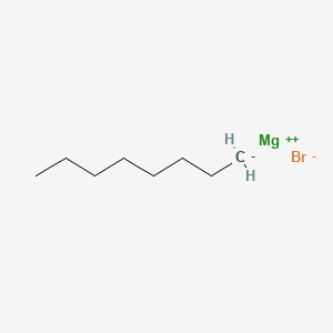 molecular formula C8H17BrMg B12440684 magnesium;octane;bromide 