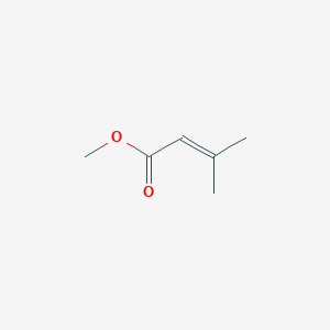 molecular formula C6H10O2 B124407 Methyl 3-methyl-2-butenoate CAS No. 924-50-5