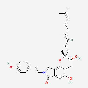 molecular formula C31H39NO5 B1244077 Stachybotrin C 