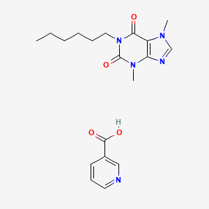 molecular formula C19H25N5O4 B1244080 Tonostan CAS No. 8060-62-6