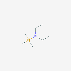 molecular formula C7H19NSi B124409 N,N-Diethyl-1,1,1-trimethylsilylamine CAS No. 996-50-9