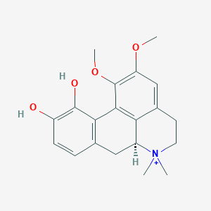 molecular formula C20H24NO4+ B12441021 Fuzitine 