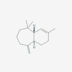 molecular formula C15H24 B1244107 (1R,6R)-alpha-himachalene 