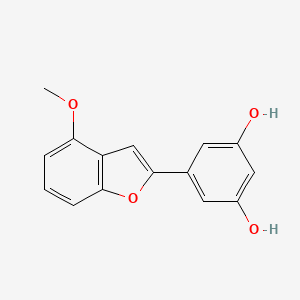 molecular formula C15H12O4 B12441079 Gnetucleistol C 