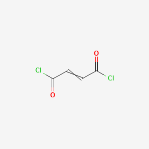 molecular formula C4H2Cl2O2 B12441200 But-2-enedioyl dichloride 